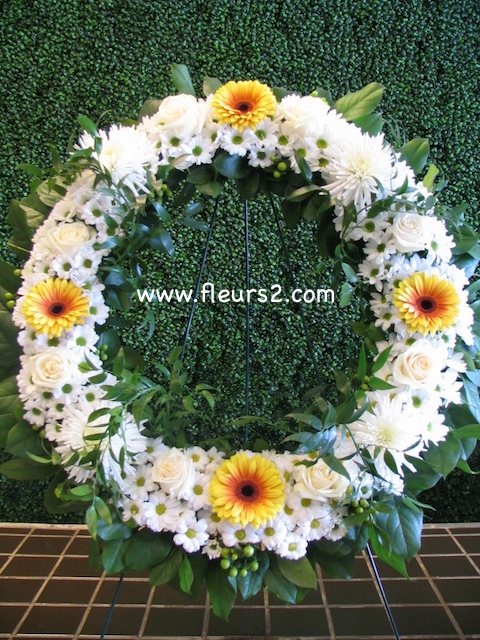 Couronne en ta mémoire (24 pouces)