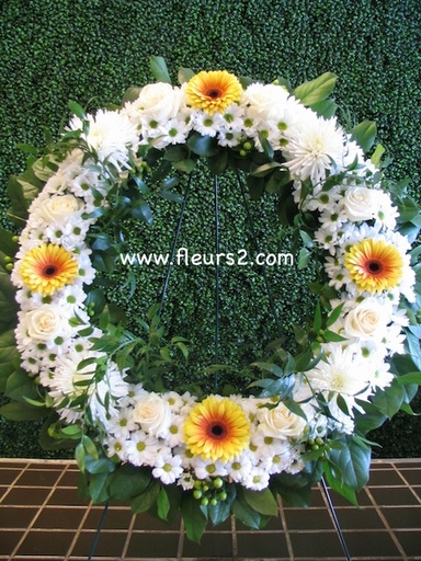 Couronne en ta mémoire (24 pouces)